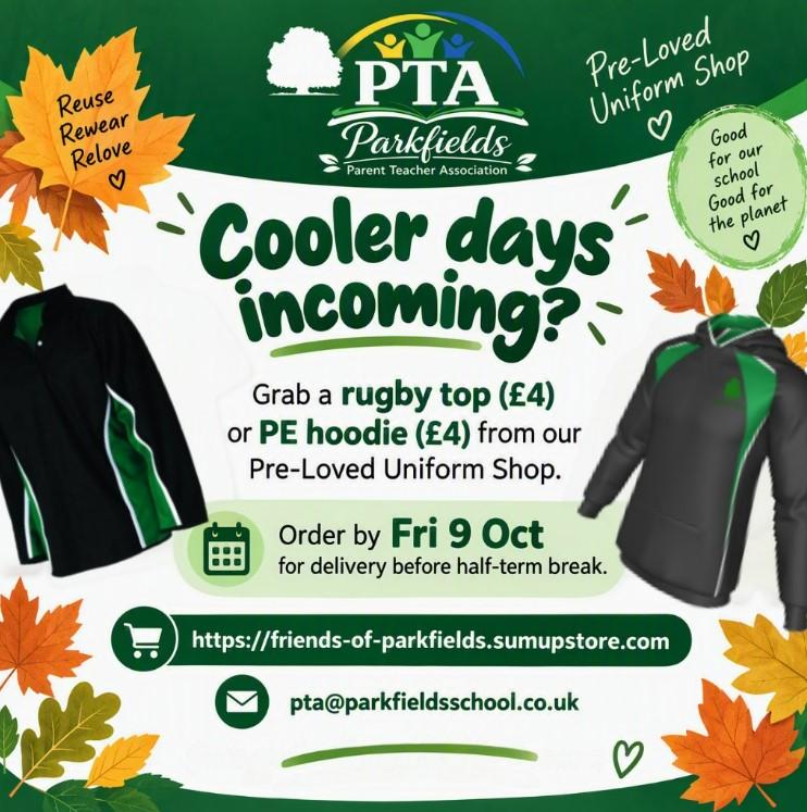 cooler days - pta